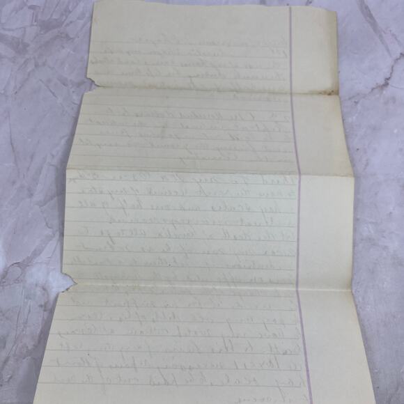 c1900 Handwritten Will of Harrison J. Thayer - Aurelia Thayer Oscar Thayer D22 - Picture 2 of 2